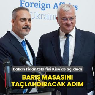 Bar masas iin kritik aklama! Bakan Fidan: Liderler stanbul'da buluabilir