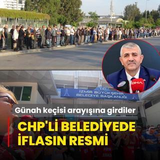 CHP'li belediyede iflasn resmi! Gnah keisi arayna girdiler