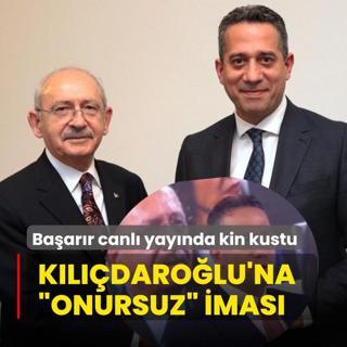 Kldarolu'na onursuz imas! Baarr canl yaynda kin kustu