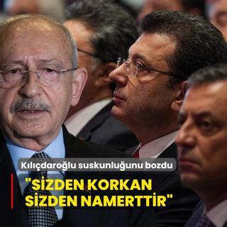Tehdit alyorum diyerek aklad... Kldarolu: Sizden korkan sizden namerttir