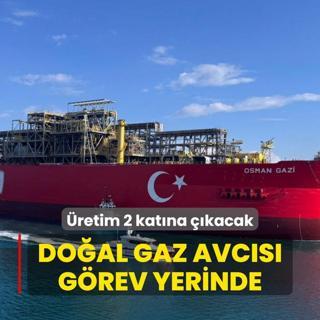 Grev yerine ulat! Trklerin doal gaz avcs Filyos Liman'nda
