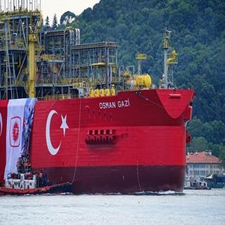 Grev yerine ulat! Trklerin doal gaz avcs Filyos Liman'nda