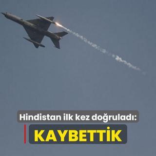 Hindistan ilk kez dorulad: Kaybettik