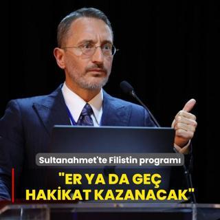 letiim Bakan Altun: Er ya da ge hakikat kazanacak, zalimler yenilecek