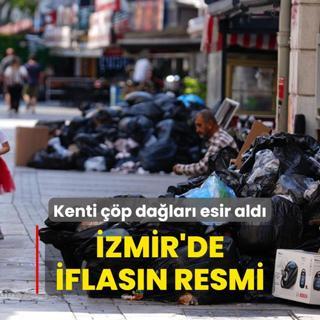zmir'de iflasn resmi... Kenti p dalar esir ald