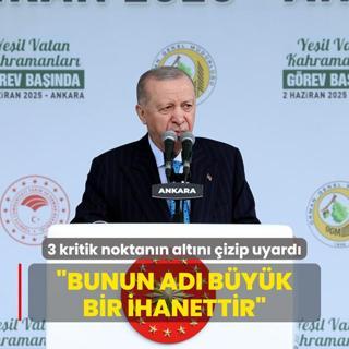 3 kritik noktann altn izip uyard: Bunun ad byk bir ihanettir