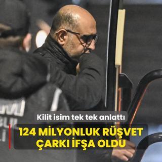 124 milyonluk rvet ark ifa oldu... Kilit isim tek tek anlatt