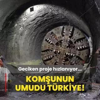 Geciken proje hzlanyor... Komunun umudu Trkiye!
