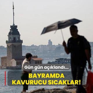Gn gn akland... Bayramda kavurucu scaklar!