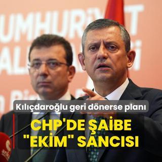 Kldarolu geri dnerse plan... CHP'de aibe, Ekim sancs