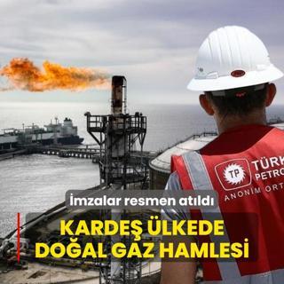 Trkiye'den Hazar Denizi'nde dev doal gaz hamlesi... Ve imzalar resmen atld