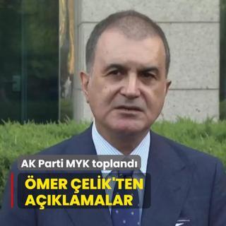 AK Parti MYK topland... mer elik'ten aklamalar