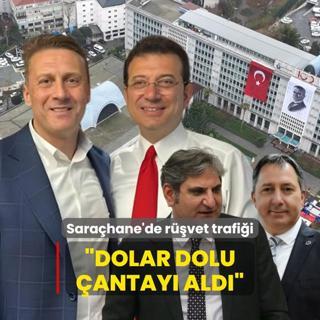 Sarahane'deki rvet trafiini anlatt: Dolar dolu antay ald