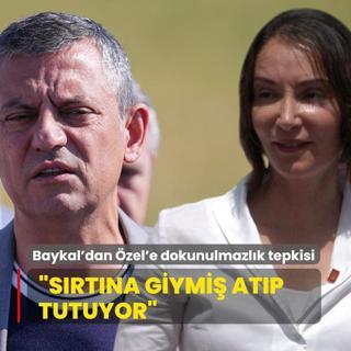 Asl Baykal'dan zgr zel'e sert szler: Dokunulmazl srtna giymi atp tutuyor