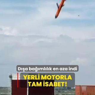 Da bamllk en aza indi... Yerli motorla tam isabet!