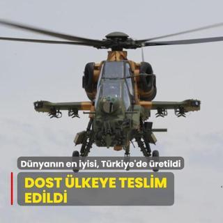 Dnyann en iyisi, Trkiye'de retildi! Dost lkeye teslim edildi