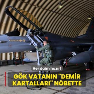 Gk vatann demir kartallar bayramda nbette: Her daim hazr!