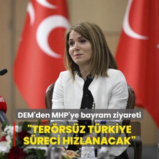 Siyasi partiler bayramlayor: Terrsz Trkiye sreci hzlanacak