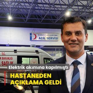 Elektrik akmna kaplmt... Hastaneden aklama geldi