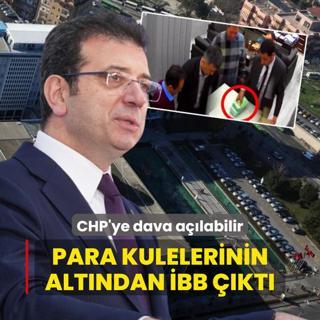Para kulelerinin altndan BB kt... CHP'ye dava alabilir