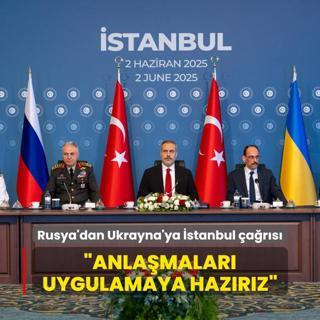 Rusya'dan Ukrayna'ya stanbul ars: Anlamalar uygulamaya hazrz