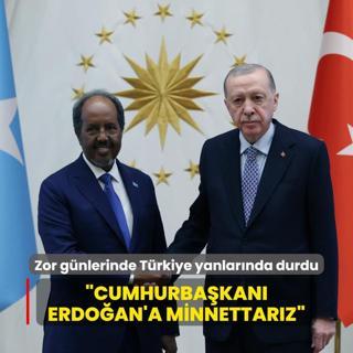 Zor gnlerinde Trkiye yanlarnda durdu: Cumhurbakan Erdoan'a minnettarz
