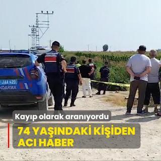 Kayp olarak aranyordu... 74 yandaki kiiden kahreden haber