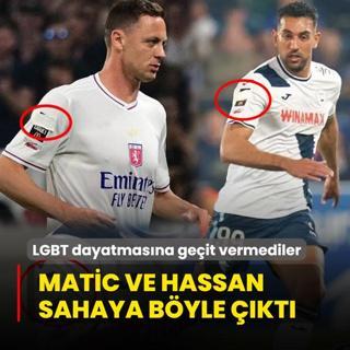 LGBT dayatmasna geit vermediler! Matic ve Hassan sahaya byle kt