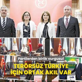 Terrsz Trkiye iin ortak akl var