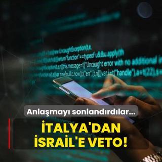 Anlamay sonlandrdlar... talya'dan srail'e veto!