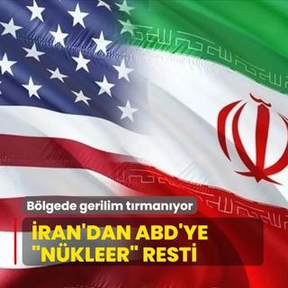 Blgede gerilim trmanyor... ran'dan ABD'ye nkleer resti