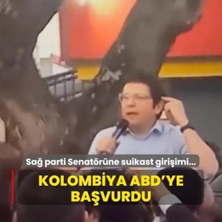 Sa parti Senatrne suikast giriimi... Kolombiya ABD'ye bavurdu