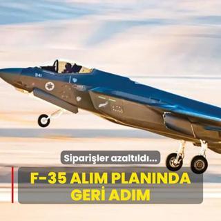 Sipariler azaltld... F-35 alm plannda geri adm