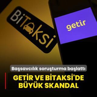 Getir ve BiTaksi'de byk skandal! Basavclk soruturma balatt
