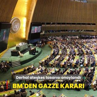 Birlemi Milletler'den Gazze karar