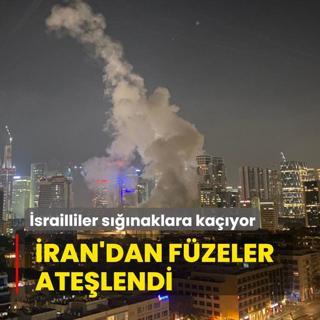 ran saldrya balad! srail'de hava saldr sirenleri alyor