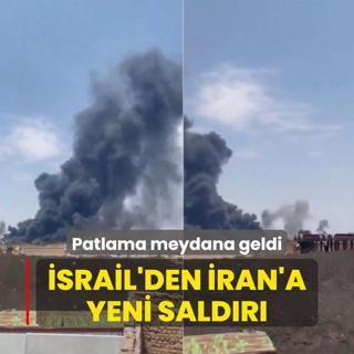 srail'den ran'a yeni saldr! Patlama meydana geldi