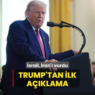 srail, ran' vurdu... Trump'tan ilk aklama
