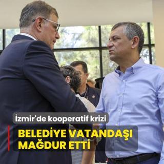 zmir'de kooperatif krizi! CHP'li belediye vatanda madur etti: Su tekil eden durumlar bulunmakta