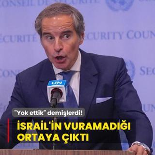 Yok ettik demilerdi! srail'in vuramad ortaya kt