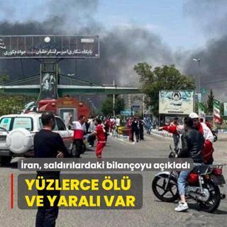 ran, srail saldrlarnda bilanoyu aklad: Yzlerce l ve yaral var