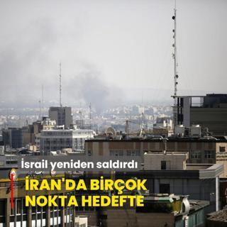 srail'den yeni fze saldrs: ran'da birok nokta hedefte