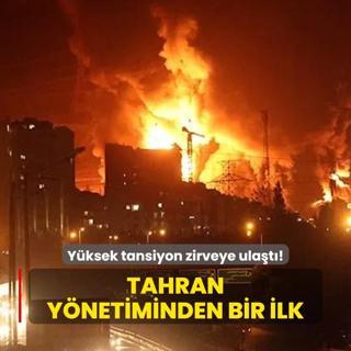 Yksek tansiyon zirveye ulat! Tahran ynetiminden bir ilk