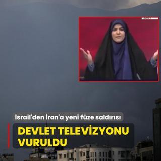 srail'den ran'a yeni fze saldrs: Devlet televizyonu vuruldu