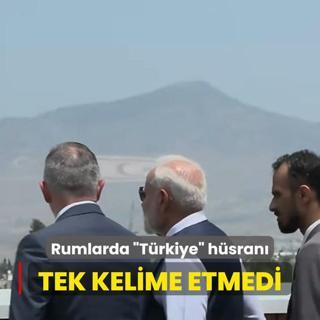Rumlarda Trkiye hsran! Tek kelime etmedi
