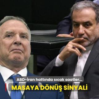 ABD-ran hattnda scak saatler... Masaya dn sinyali