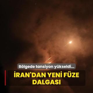 Blgede tansiyon ykseldi... ran'dan yeni fze dalgas