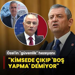 zgr zel'in gvenlik hezeyanna tepki yayor: Kimsede kp bo yapma demiyor