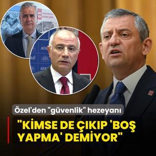 zgr zel'in gvenlik hezeyanna tepki yayor: Kimse de kp bo yapma demiyor