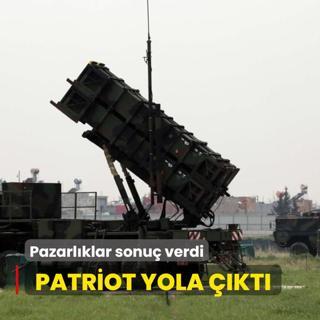 Pazarlklar sonu verdi: Patriot hava savunma sistemi yola kt